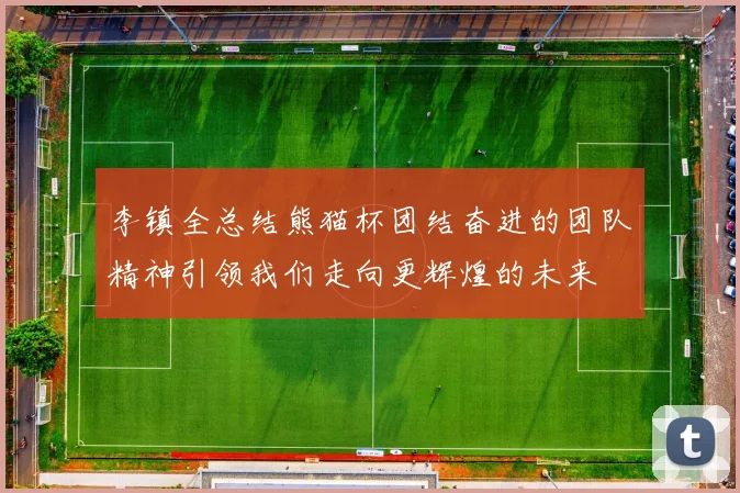 李镇全总结熊猫杯团结奋进的团队精神引领我们走向更辉煌的未来